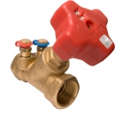 Isolating and balancing valves